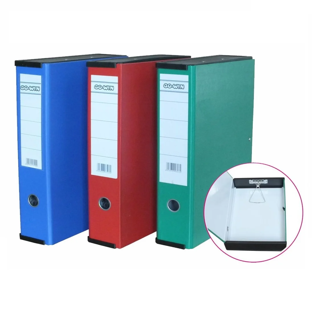 High precision quality good quality box lever arch file storage pvc boxes