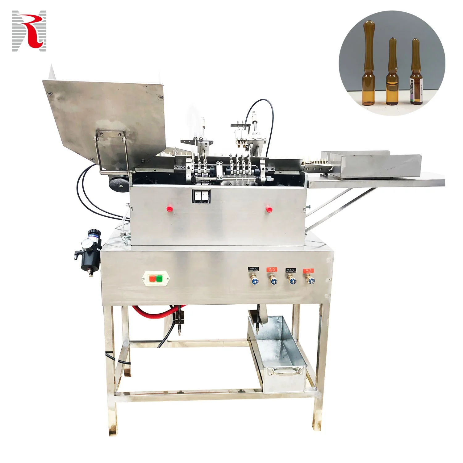 LSAG-2 Best selling 1ml.2ml.5ml.10ml.20ml ampoule filling sealing machine
