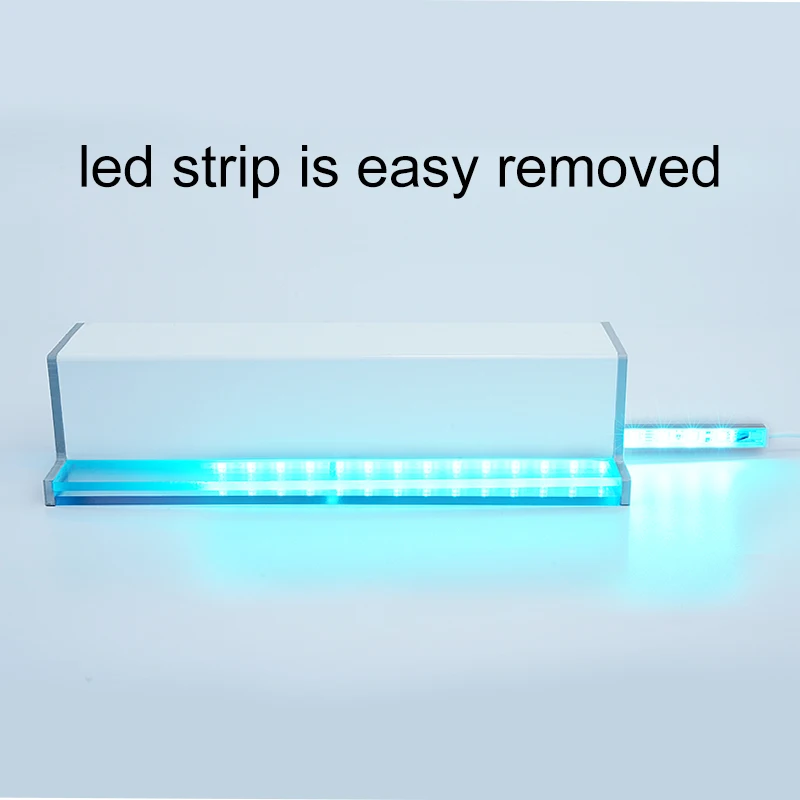 Acrylic L30cm Garden Outdoor Pool Waterfall LED Lights Modern Design Style Yard Backyard Park Usage Swimming Pool Water Fall