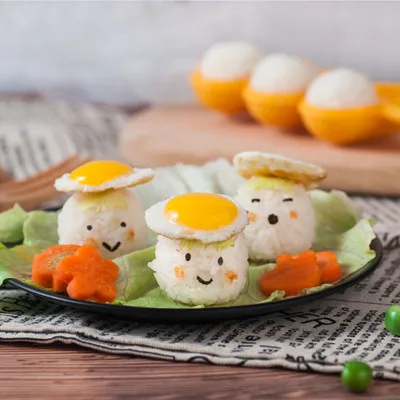 Креативные формы для рисовых шариков форма суши сделай сам устройство риса Onigiri кухонные инструменты приготовления аксессуары