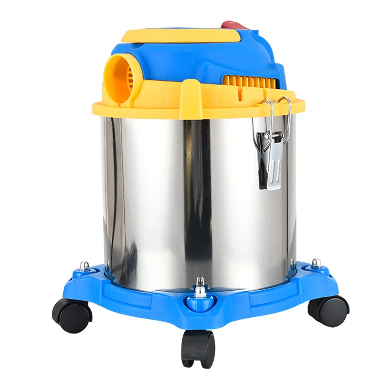 Compact Lightweight 4 Gallon 2 Peak HP Drum Utility Wet Dry Vacuum for Car and Shop Cleaning