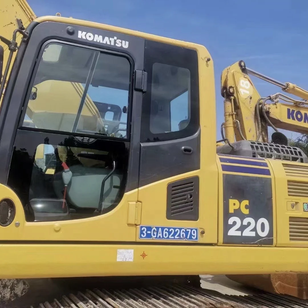 Gereviseerde Graafmachine Gebruikt Komatsu Pc 220 220-7 Digger Machine