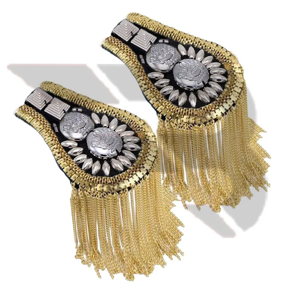 
Wholesale Prices Army Custom Uniform Navy Military Pilot Shoulder Captain Epaulette 