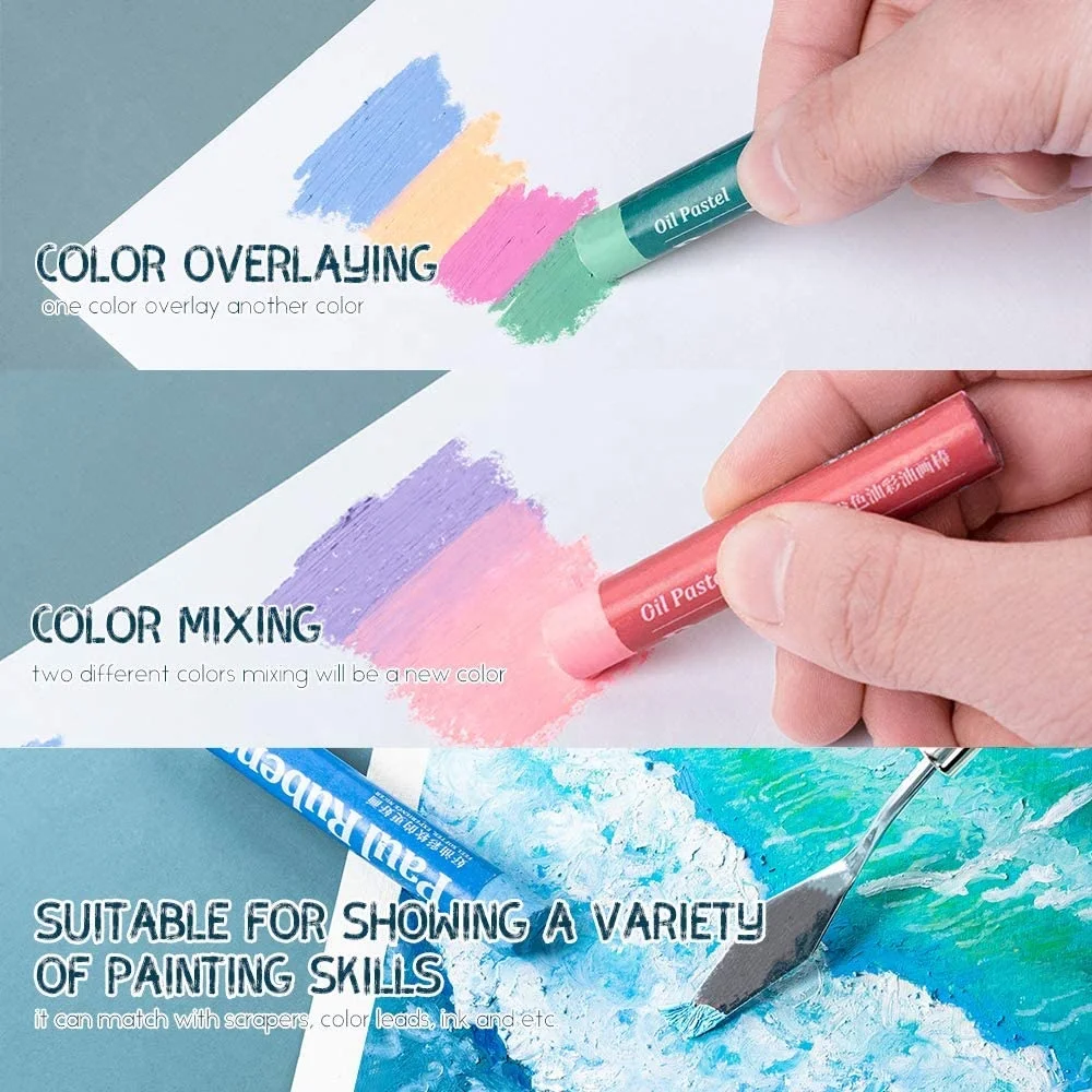24/48/ Colours Professional Titi Oil Pastel Colours Set for Artist, Kids, Student, Beginner