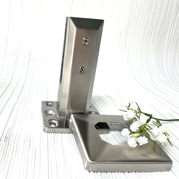 Stainless steel 12-16mm frameless glass balcony railings fixing glass  pool fence spigot