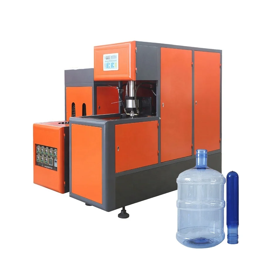 Hot Sale Low Cost Factory 5 Gallon Plastic Water Bucket Semi PET Bottle Stretch Blow Molding Machine