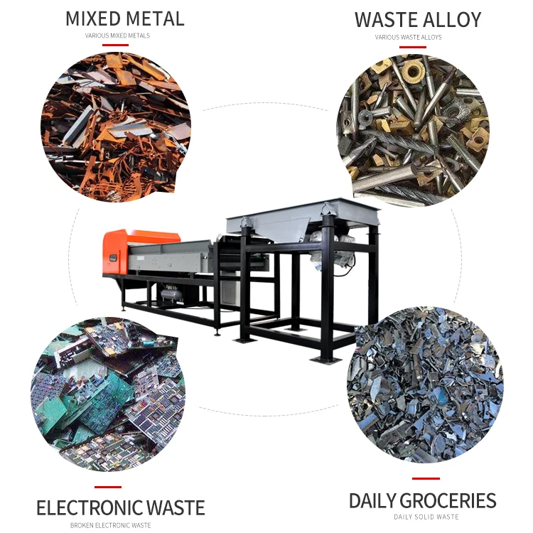 NEW High Quality Plastic Separator Metal Detector Machine Price/ used plastic color separation machine