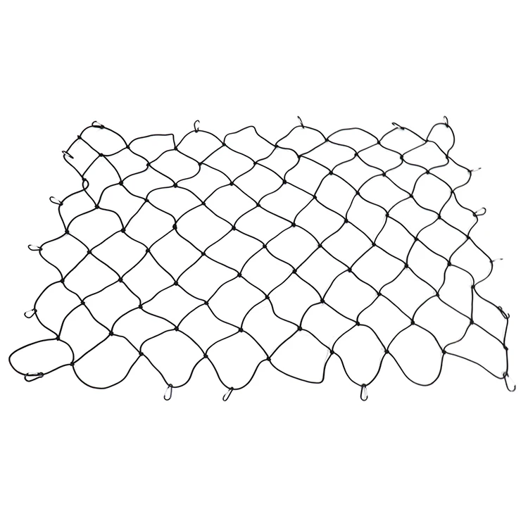 Wholesale fashionable high standard durable high quality PP yarn and rubber yarn cargo net