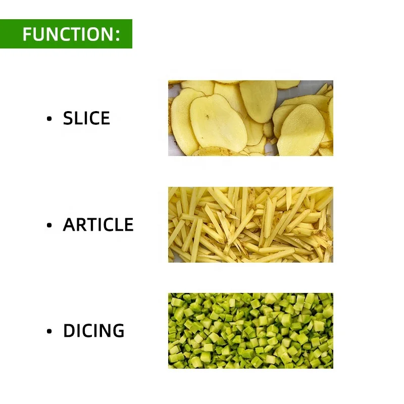 Industrial Potato Vegetable Cutting Cutter Cabbage Carrot Slicer Dicing Machine Onion Cutting Machine