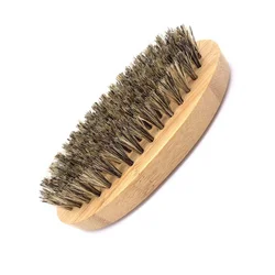 Bamboo Horsehair Shoe Brush Bamboo Beard Brush Boar Bristle Bamboo Beard Brush with best price