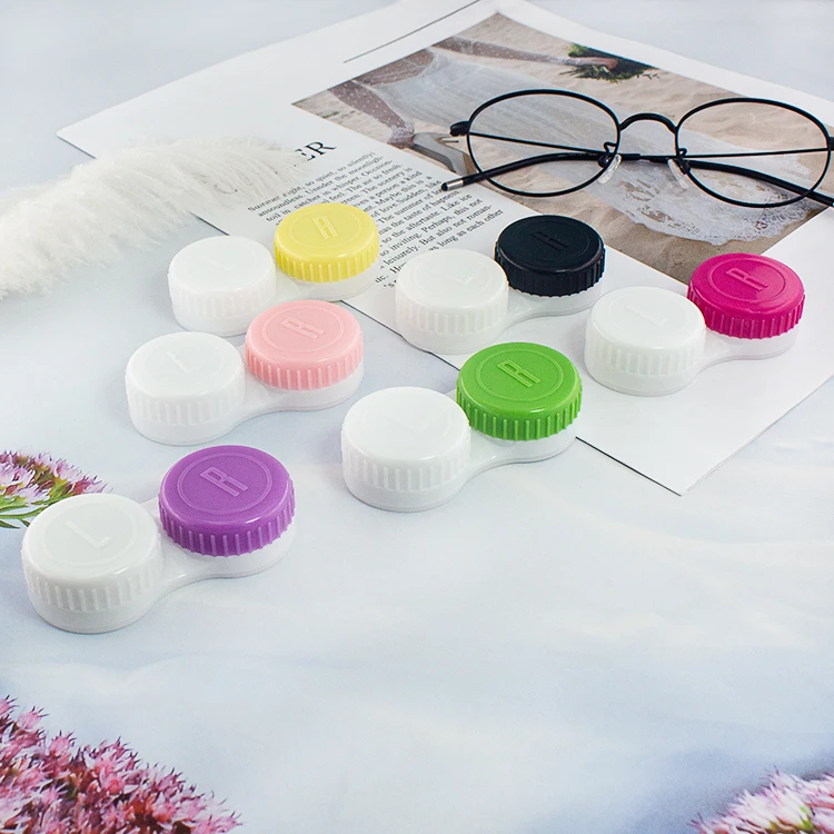 Multi Color High Quality Contact Lens Holder Container Contact Lenses Case