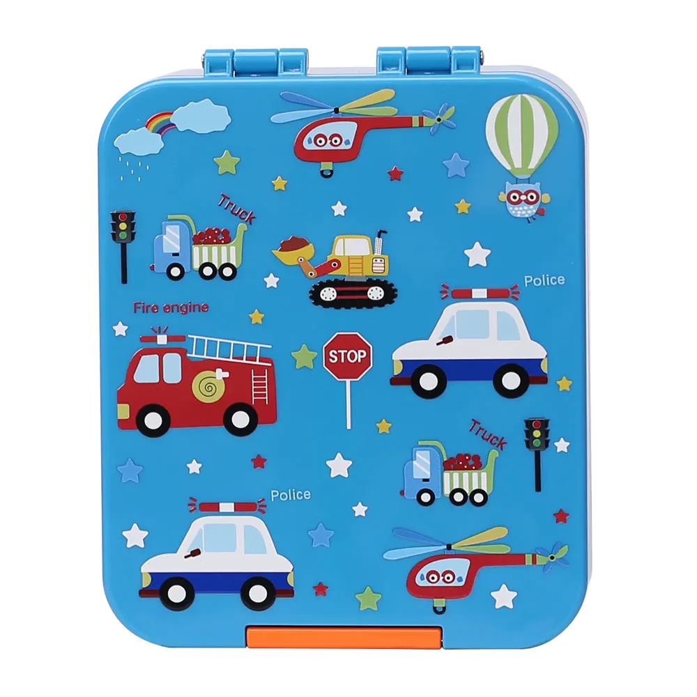 Kids Leak-Proof Bento Box For Travel Children School 4 Insulated Food Lunch Box For School