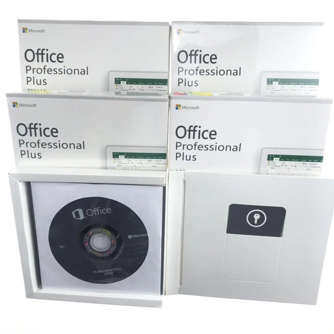 
 100% онлайн Активация Microsoft Office Professional Plus 2019 DVD/ключ карта для 64 бит OS Office 2019  