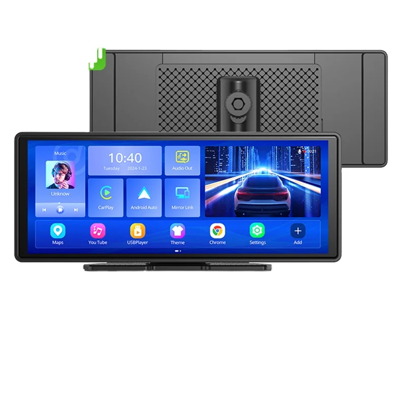 New product customization Lightweight portable dash cam 2G Ram GPS BT AUX FM Rearview Mirror Video Recorder