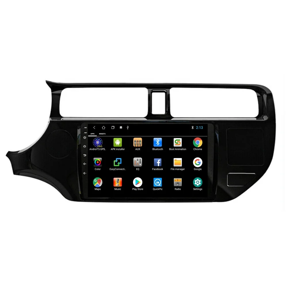 Android 9 inch IPS Multimedia GPS Radio Headunit Car Stereo For Kia Rio(2012-14) Support FM/AM RDS+CarPlay