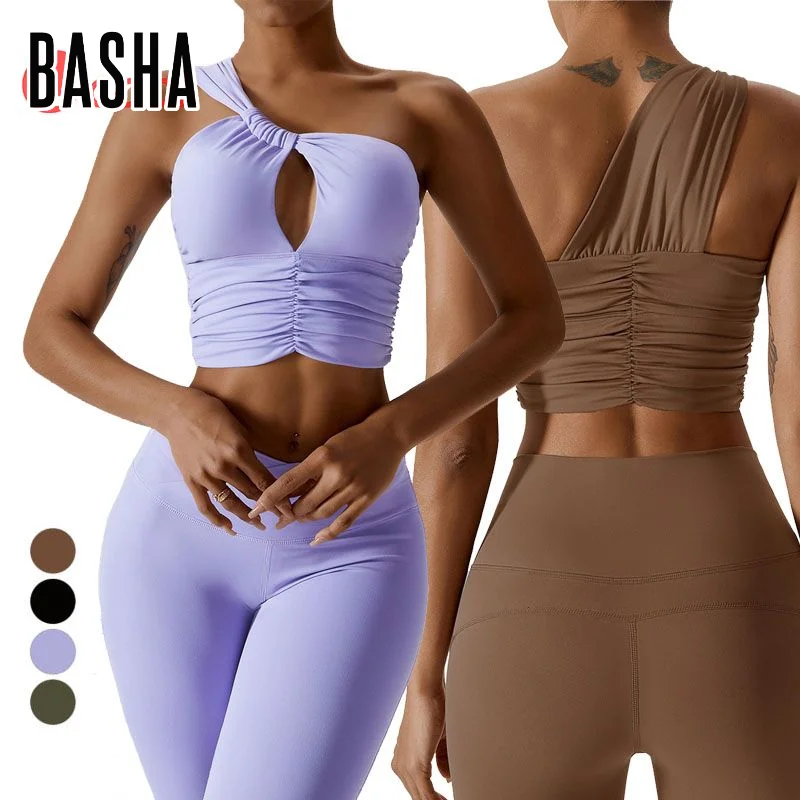 BASHAsports Lcool 2023 workout set fitness wear gym outfit 2 piece active wear set high quality two piece leggings set women