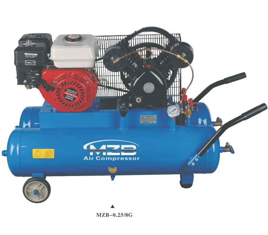 4kw 5.5hp бензиновый воздушный компрессор промышленный компрессор