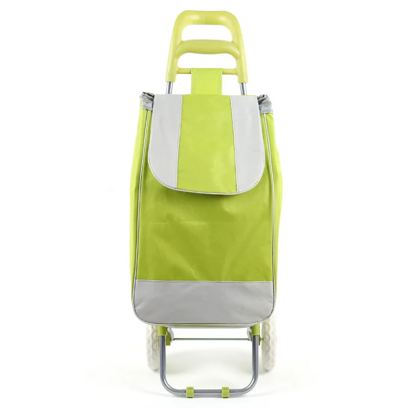oyvp-994 New Fashion Light Collapsible Wheeled Shopping Trolley Bag Custom Logo Shopping Trolley Bag