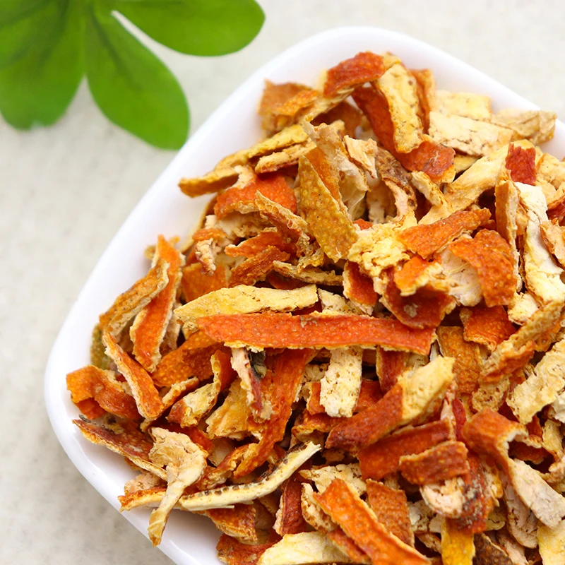 Large wholesale volume of dried tangerine peel silk with high-quality new goods