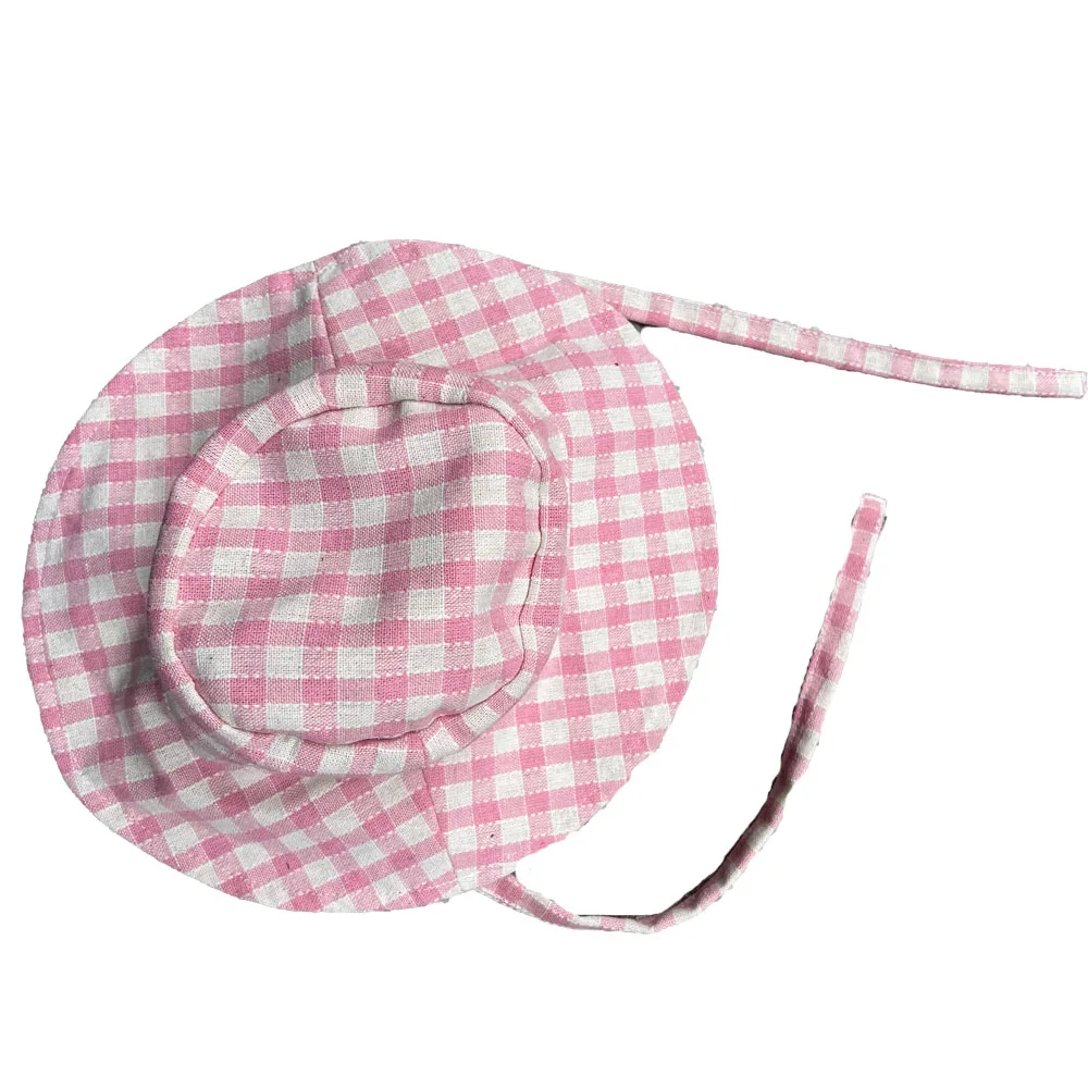 Летняя Солнцезащитная шляпа на заказ, летняя шляпа с козырьком от солнца для новорожденных, двусторонняя льняная шляпа от солнца для маленьких девочек, шляпа для малышей