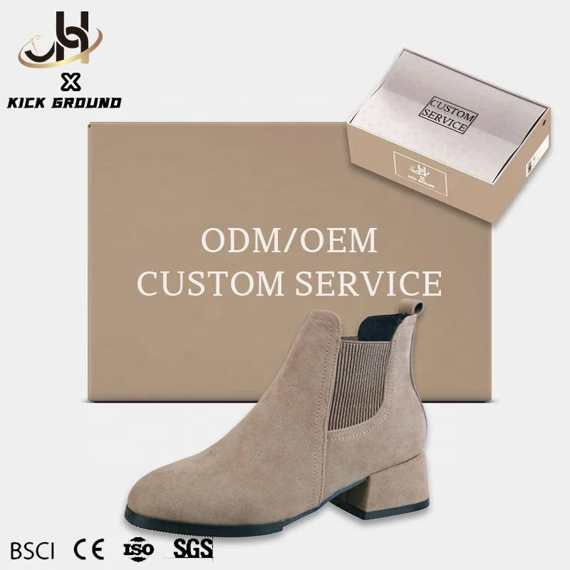 JH Botas De Tobillo Best Selling Mid Calf Boots Short Women Autumn Designer Luxury Platform Ladies Ankle Boots