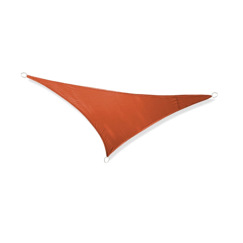 
XUANQING 5x5x5m Sand triangle Sun Shade Sail UV Block for Outdoor Patio Garden 