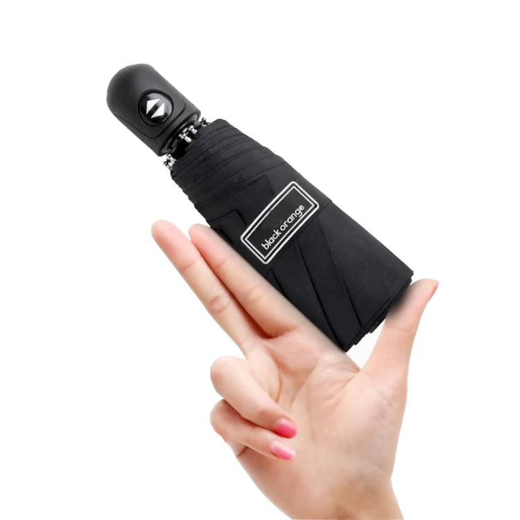 5-fold Super Automatic 8 Flat 6 Ribs Bag Mini Woman One Dollar Pocket Umbrella