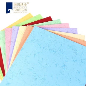 High Quality Best Seller Luxury Printing Leather Grain Paper Board for Binding Cover