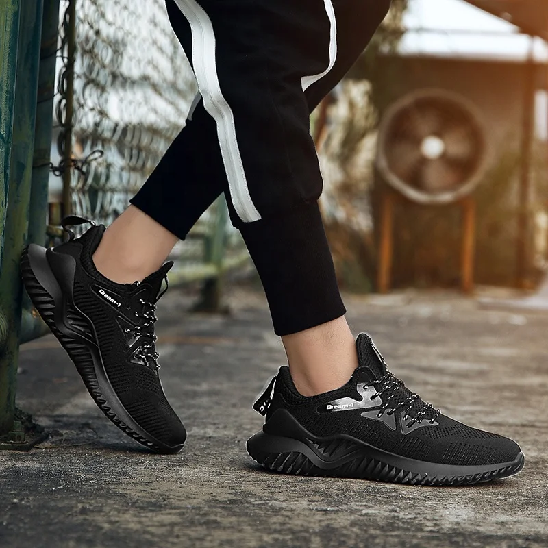 Оптовая продажа модные дизайнерские дышащие Спортивные кроссовки Flyknit повседневные для