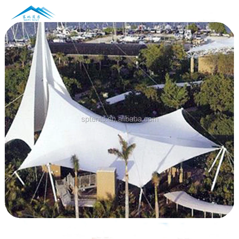 Высокое качество ПВДФ ПТФЭ прочный великолепный стенд растягивающаяся тканевая конструкция