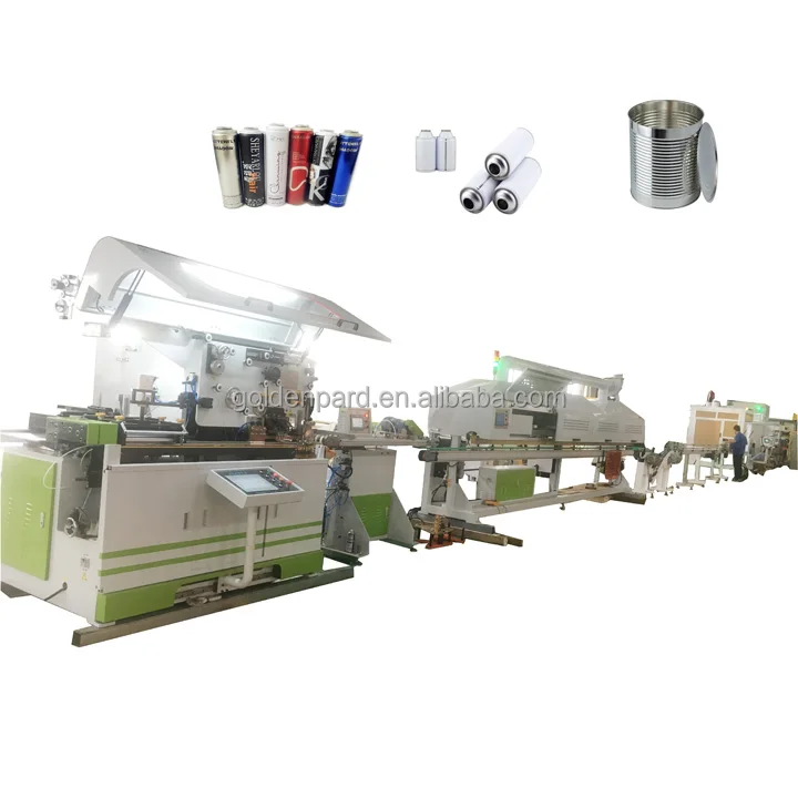 Automatic tin can making machine production line food container production line making machine line