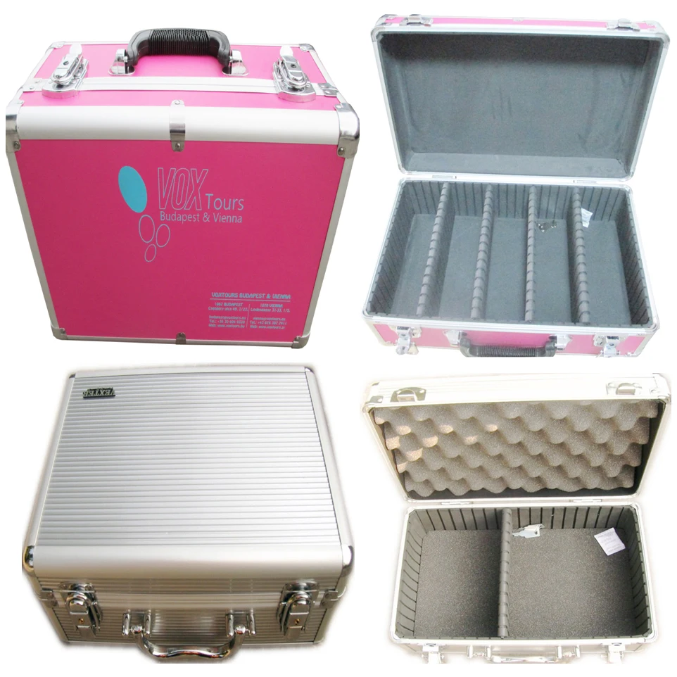 Aluminum Frame Fireproof Hard Shell Sturdy Film Instax Mini Camera Device Case Photographic Equipment Carry Case