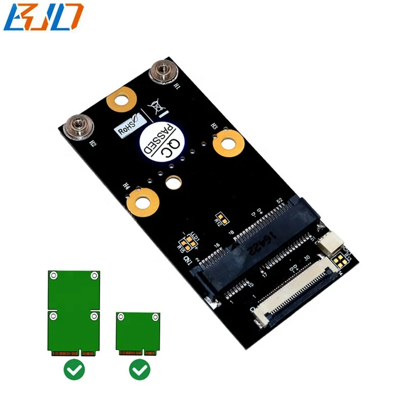 Оптовая продажа от фабрики беспроводной адаптер NGFF M.2 M2 B + M ключ к мини-PCI-E MPCIe карта беспроводного адаптера 30 см кабель FPC для модулей