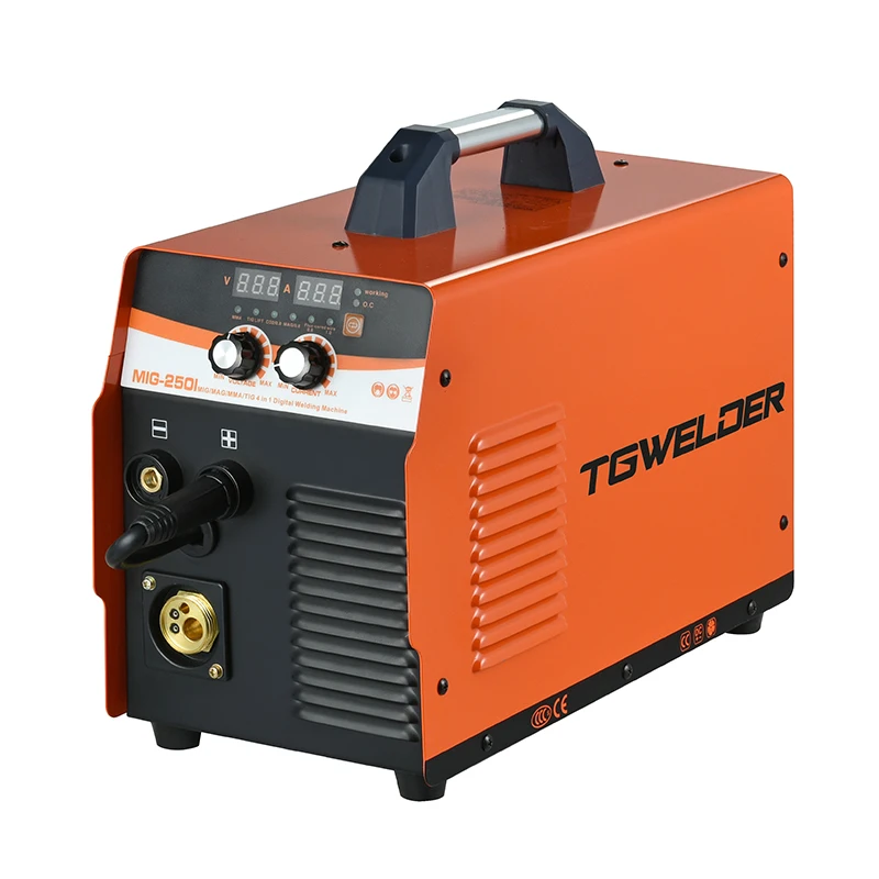 solda TG soldaduras soldadura mig kaynak makinesi flux cored wire welding machine mig welder 3 in 1 tig mig mag mma