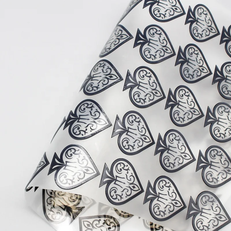 Custom Logo Printed 3D Transparent PVC Transfer UV Sticker Waterproof Adhesive with Acrylic Hot Melt 1mm Thickness