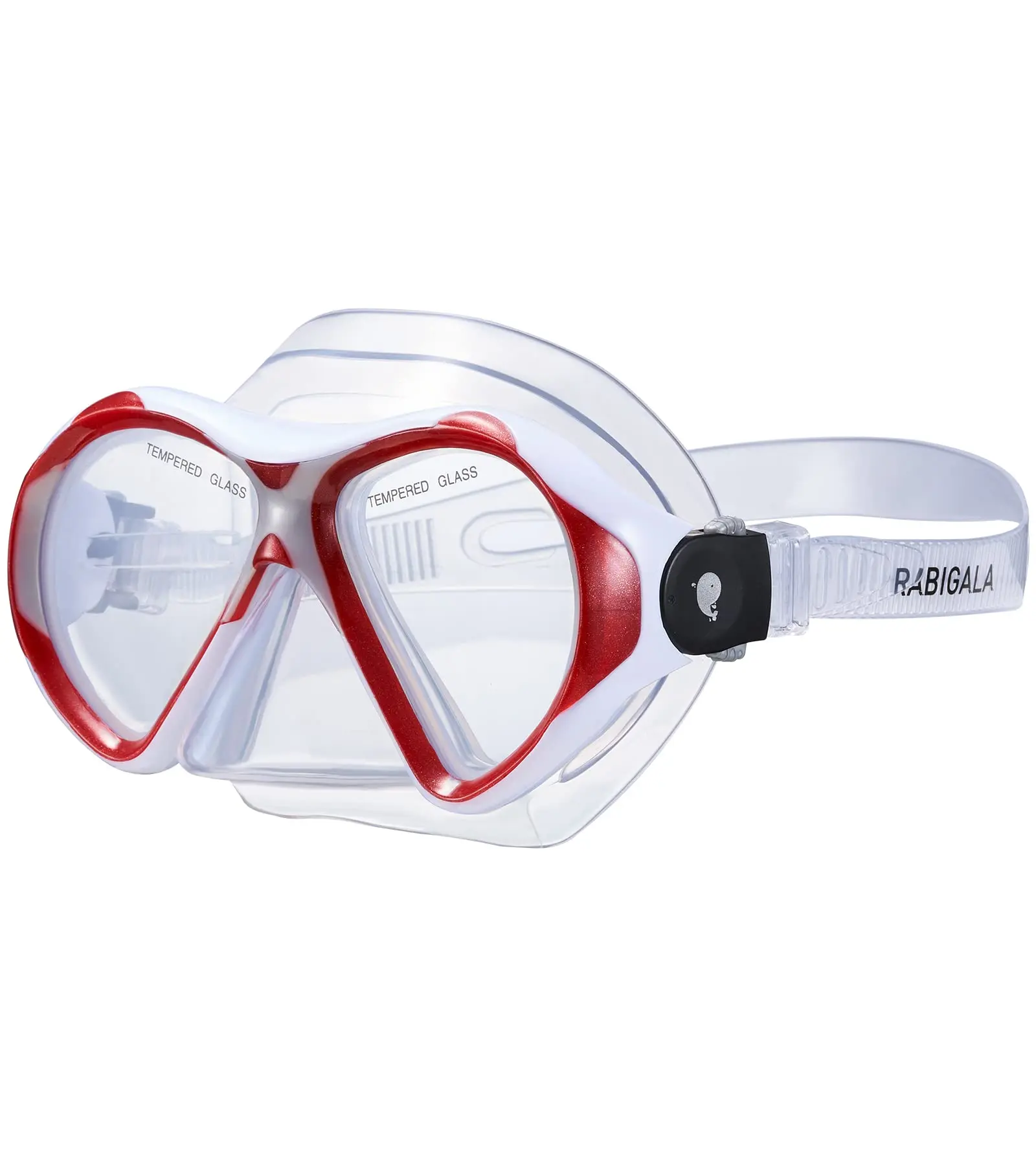 3D Ergonomic Seal Design Adults Freediving Mask Leak Proof Anti Fog Adjustable Diving Mask