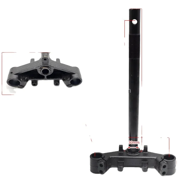 Wholesale motorcycle steering column CETC GY6125 riser direction rotary shaft 25mmx21mm motorcycle accessories