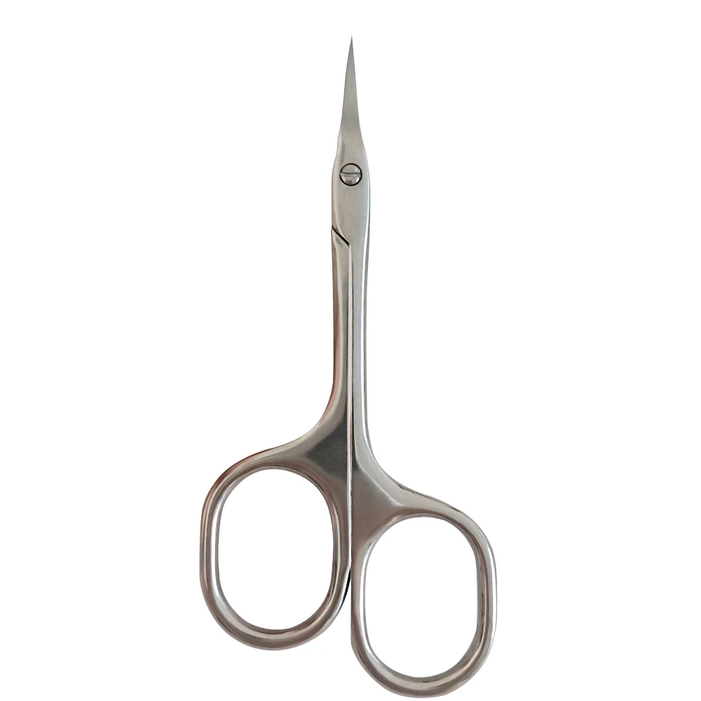 Pro Cuticle Scissors Extra Fine Curved Scissors for Precision Nail Care