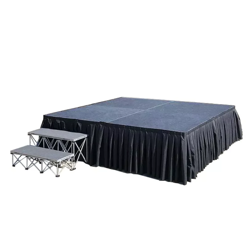 ESI bestseller Portable Outdoor Folding Stage Platform aluminum stage platform Mobile Show Stage