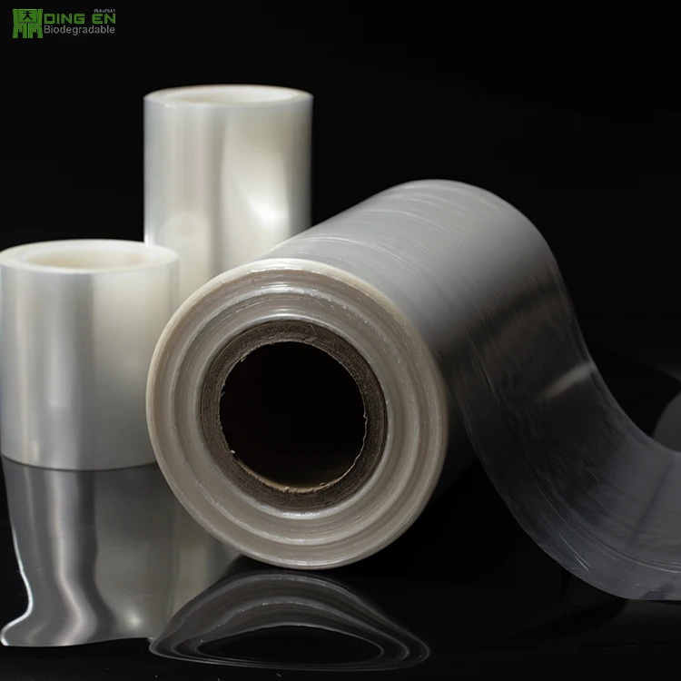 Biodegradable And Compostable Food Grade Heat Shrink Film Protective Stretch Wrap Film