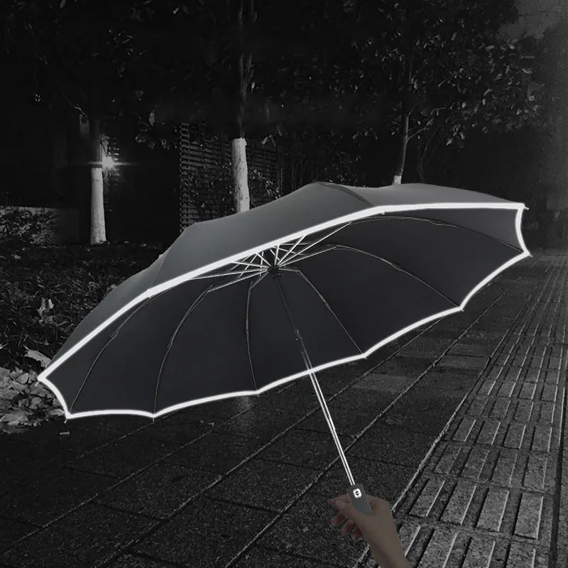 Umbrellas Parasol Automatic folded Reverse Umbrellas with Logo Prints