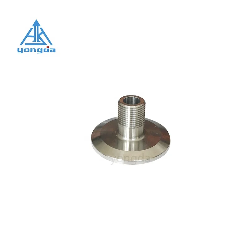 Yongda Sanitary 304 316L Stainless Steel Tri Clamp Male Female Thread ferrule