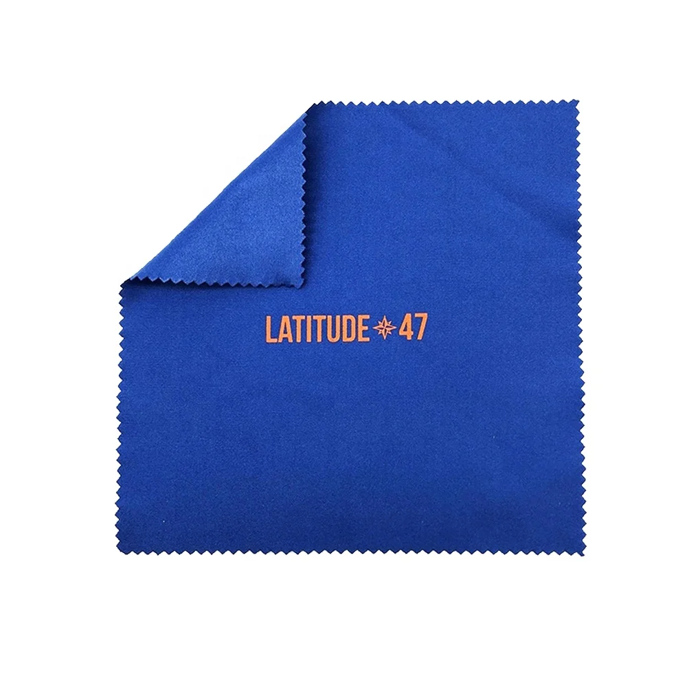 Custom Logo Microfiber Lens Cleaning Cloth Eye Glass Cleaning Cloth