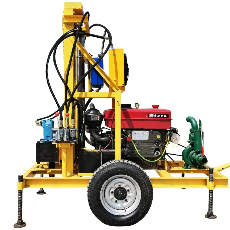 HongRun hot sell 150m drill rig machine Easy to use and easy to operation.