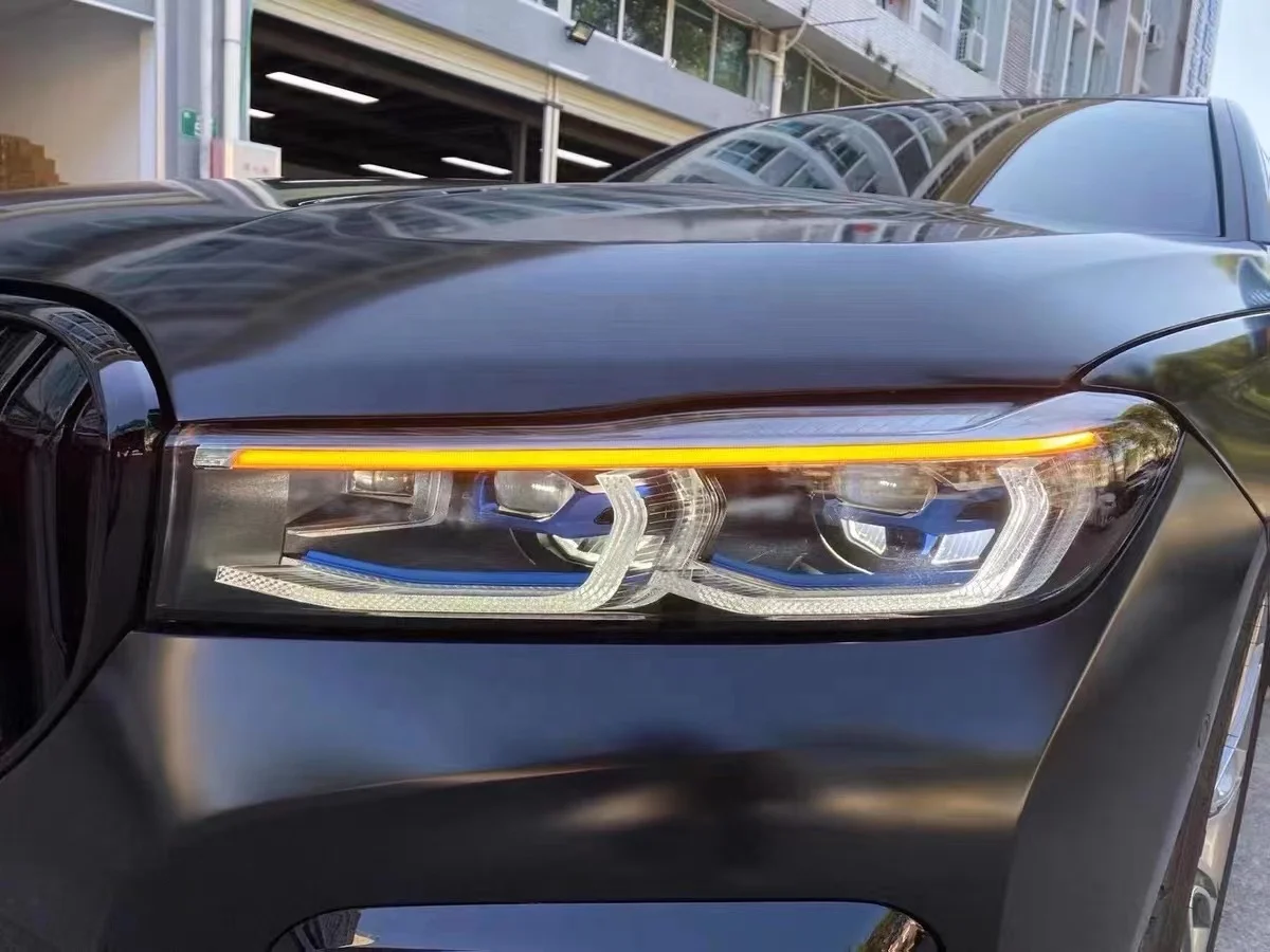 FOR BMW 7 Series old model revamped new 2009-2018 F02 revamped G12 body kit, LED laser headlights, through taillight