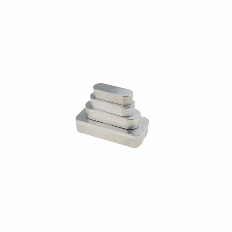 50ml Aluminum needle box for hospital and laboratory and hotel