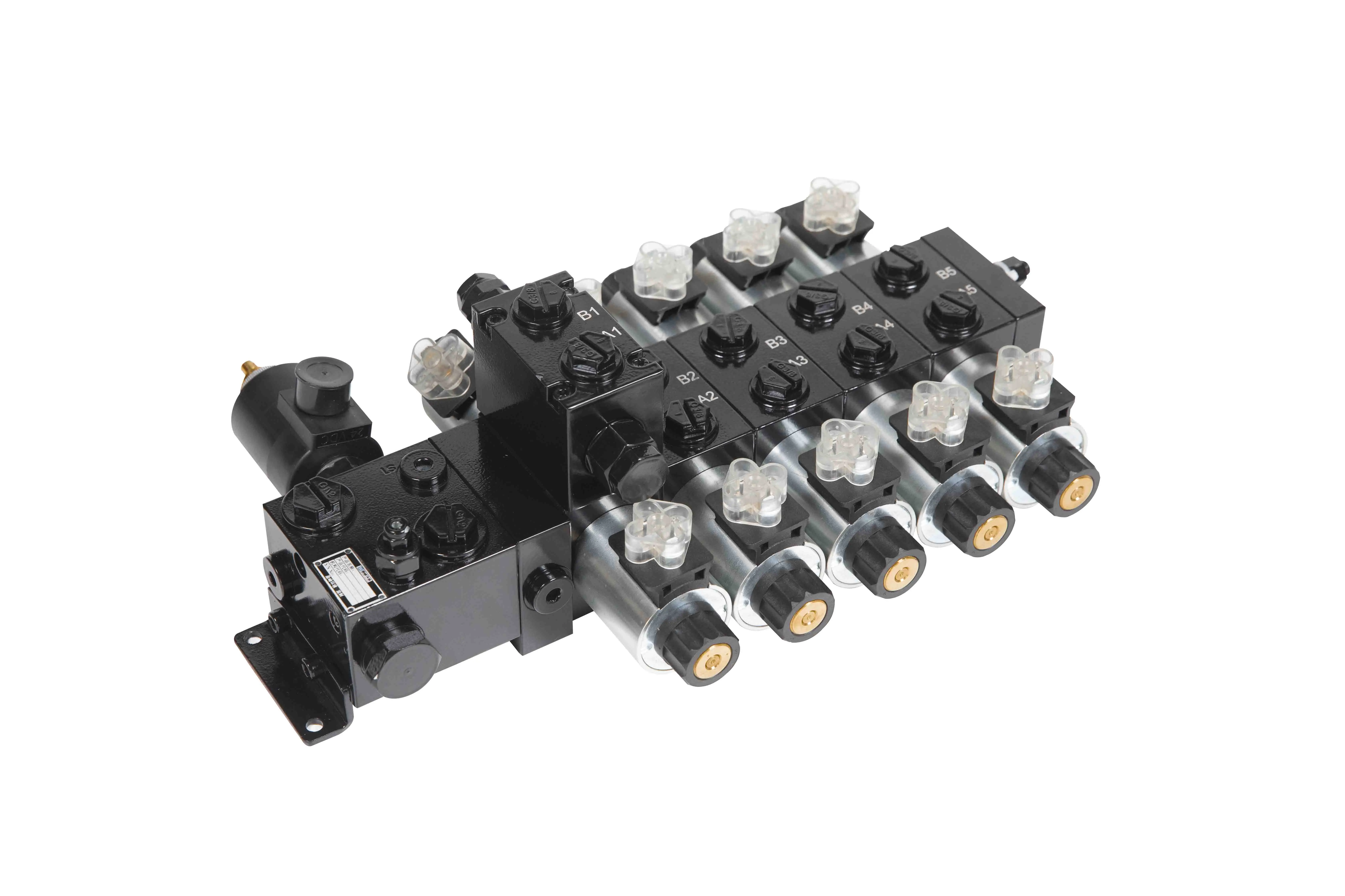 Mini Excavator Electric Controlled 12V Hydraulic Directional Valve Hydraulic Control Valve Product Category