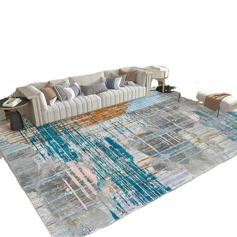 DONGWO Affordable Modern Area Rugs for Living Room, Medium Pile Area Rugs Custom Carpet