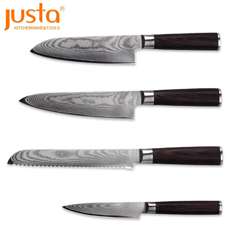 67# VG Damascus Knives 8' Professional Chef Super Steel Core Sharp Stainless Steel Hacksawl Blade