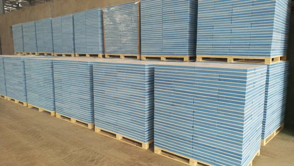 MGO SIP Panels with EPS/ XPS/PU core fireproof materials Magnesium oxide sandwich panel for exterior wall